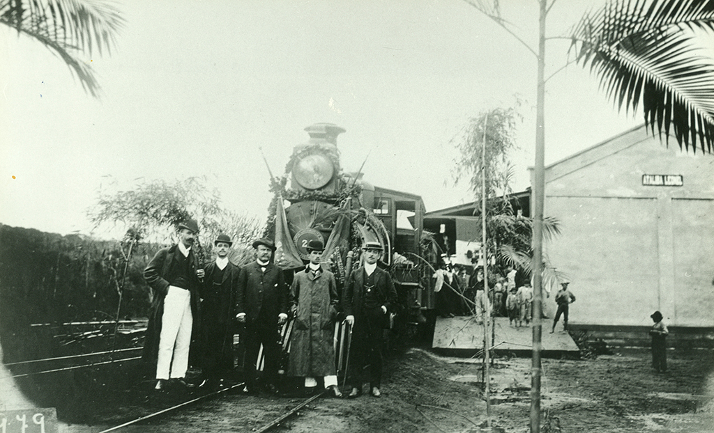 Acervo do Estado tem foto rara da estação de Batista Botelho