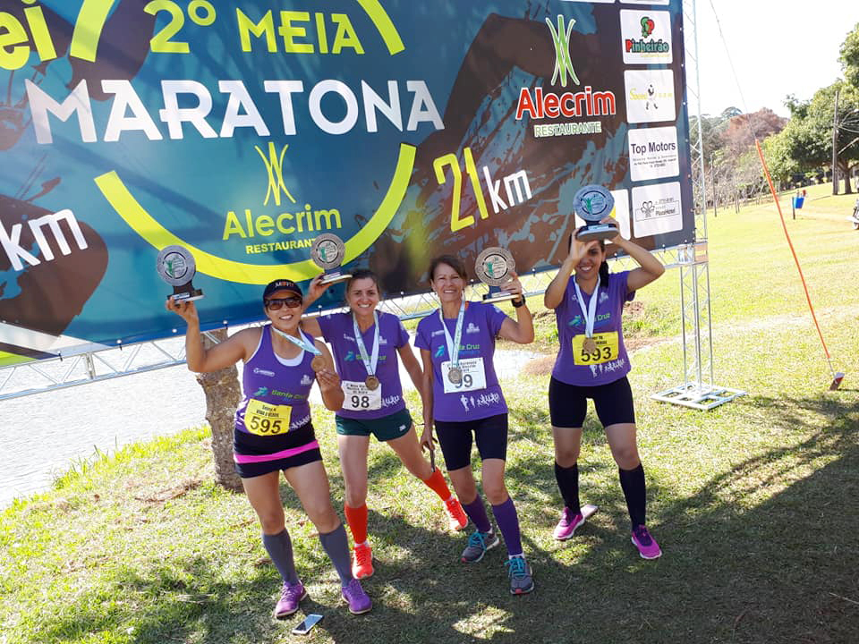 Grupo de Santa Cruz brilha em meia maratona de Avaré