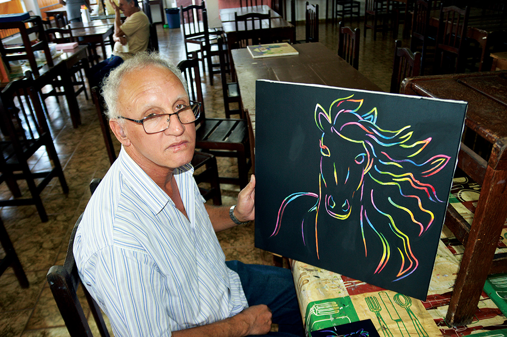 Artistas da casa
