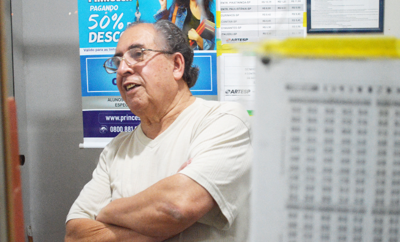 Otávio, o ‘homem das passagens’ há 56 anos