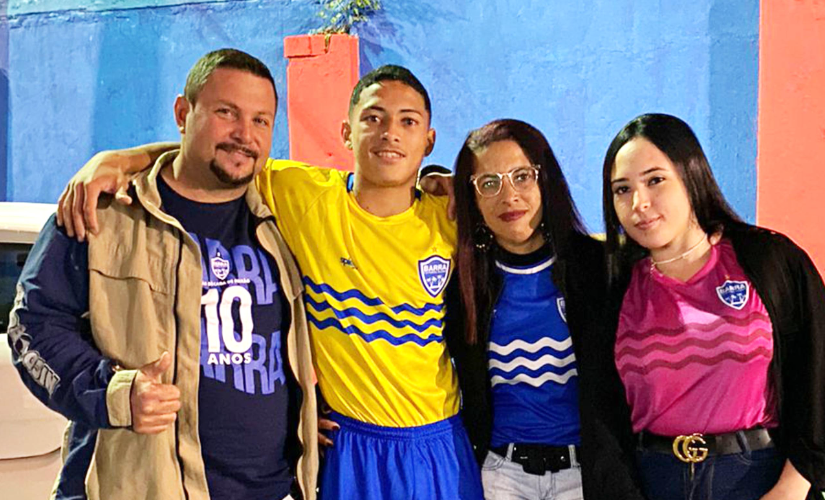 Jovem de Santa Cruz do Barra viaja para treinar na Alemanha