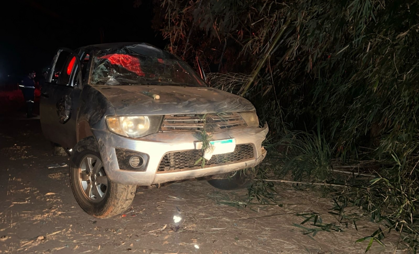 Grave acidente em estrada rural mata jovem de 20 anos em Santa Cruz; outros sete ficam feridos