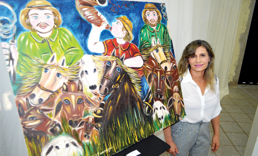 Etec festeja ‘Semana Paulo Freire’ com exposição de Fátima Camargo