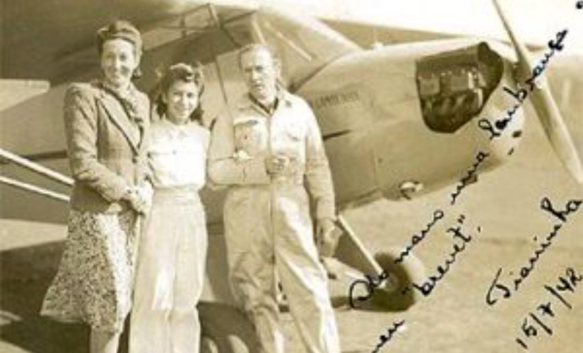 Família Lorenzetti teve a primeira mulher aviadora