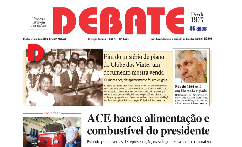 Edição completa em PDF - 24 DE DEZEMBRO DE 2023 - CLIQUE AQUI PARA BAIXAR O ARQUIVO