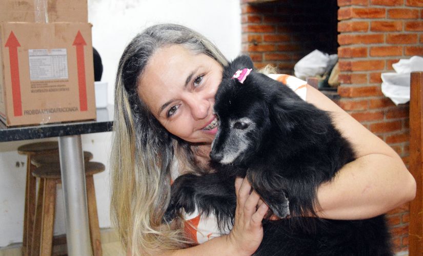 Shulica, a cadela que frequenta um bar