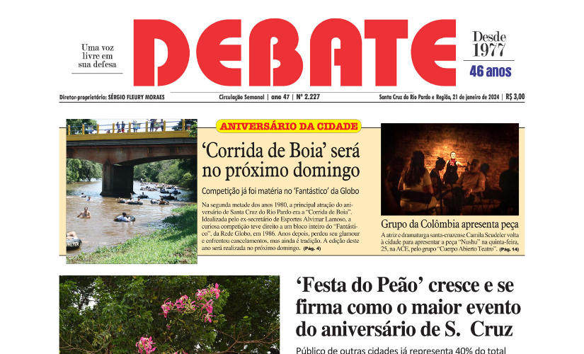 Edição completa em PDF - 21 DE JANEIRO DE 2024 - CLIQUE AQUI PARA BAIXAR O ARQUIVO