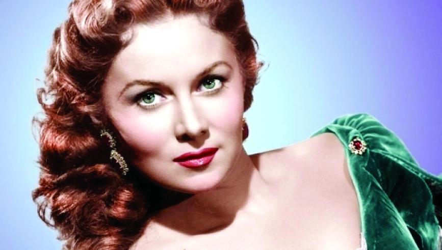 Rhonda foi considerada a mulher mais bela de Hollywood e viveu até o ano passado, com 97 anos