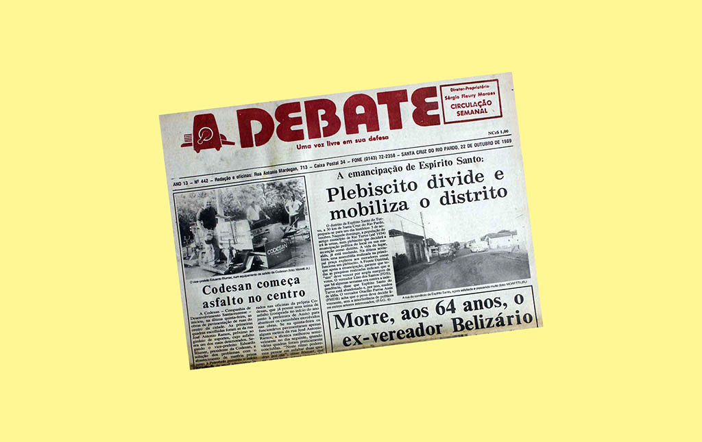 Arquivo: o DEBATE na história