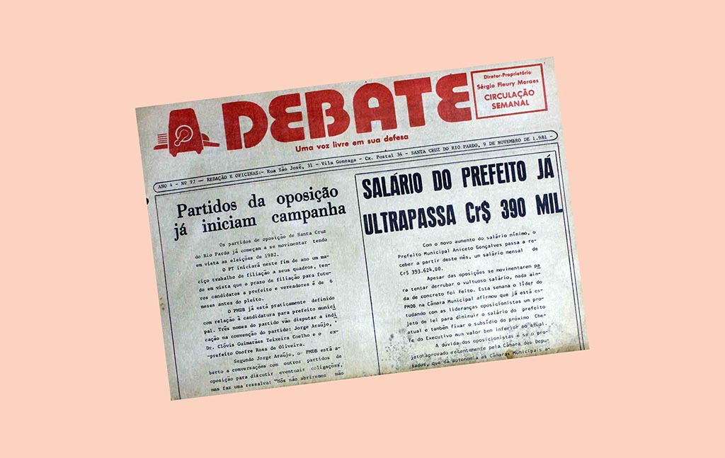 Arquivo: o DEBATE na história
