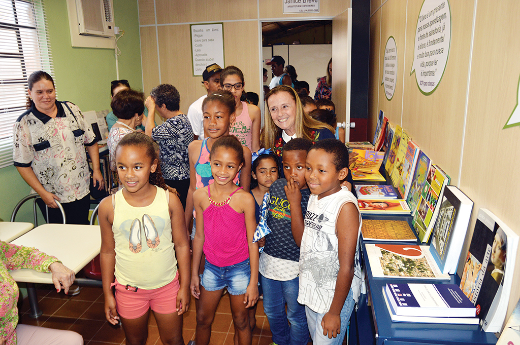 ‘Cras Betinha’ ganha nova biblioteca do 'Projeto Primavera'
