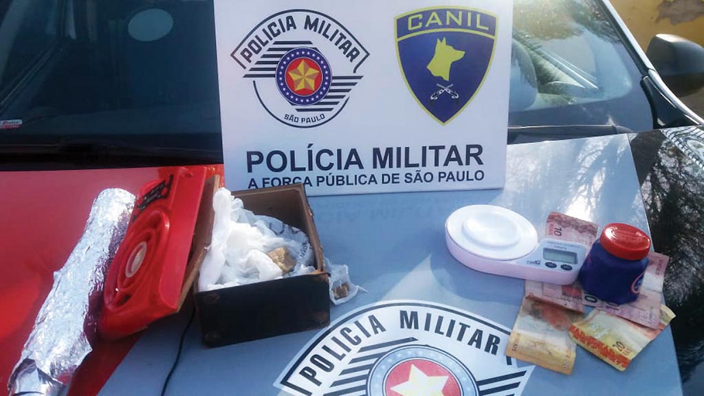 PM prende um por tráfico