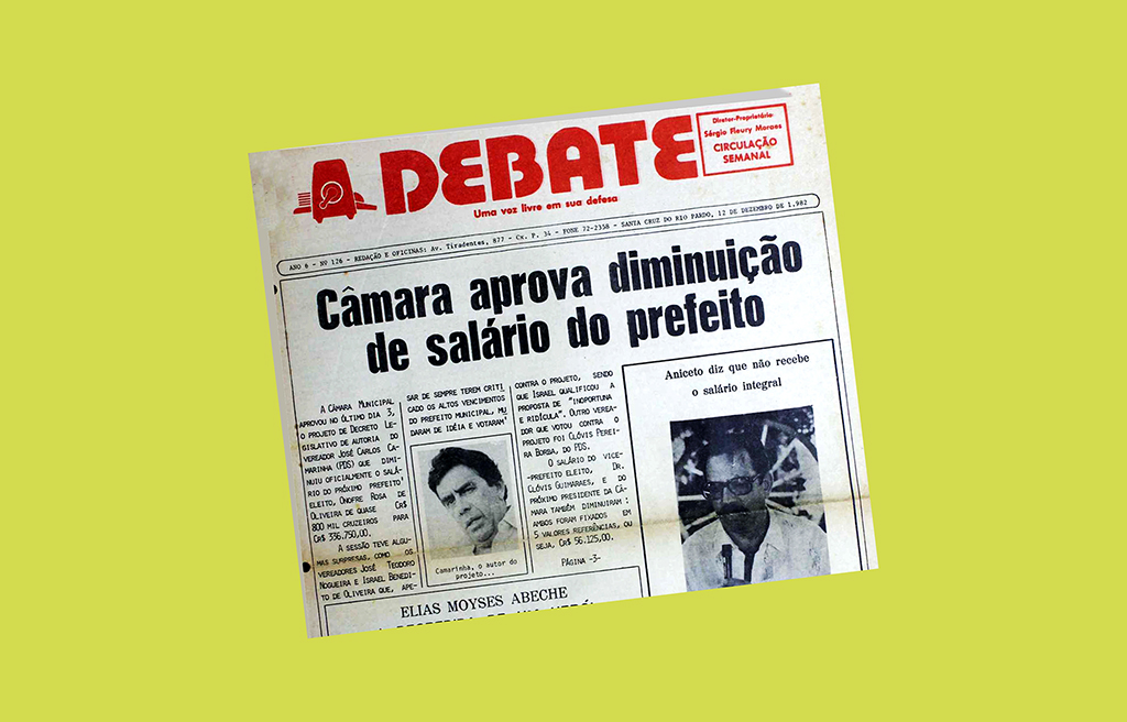 Arquivo: o DEBATE na história