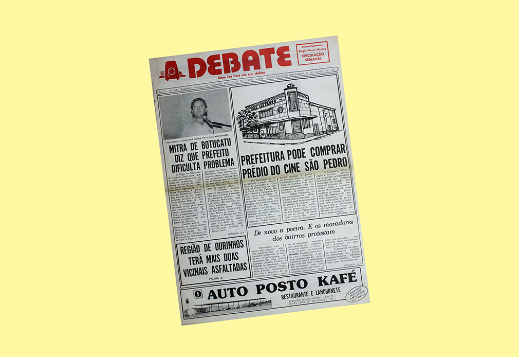 Arquivo: o DEBATE na história