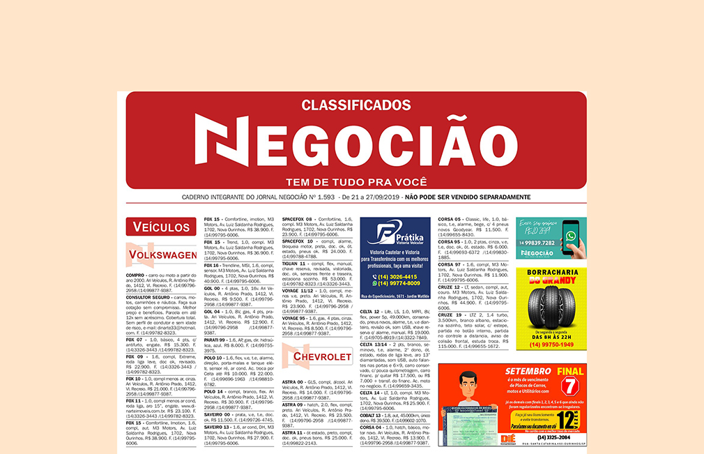 Jornal ‘Negocião’ encerra edição impressa e migra totalmente para a digital