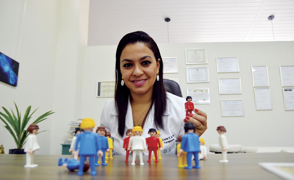 Terapia através dos bonecos