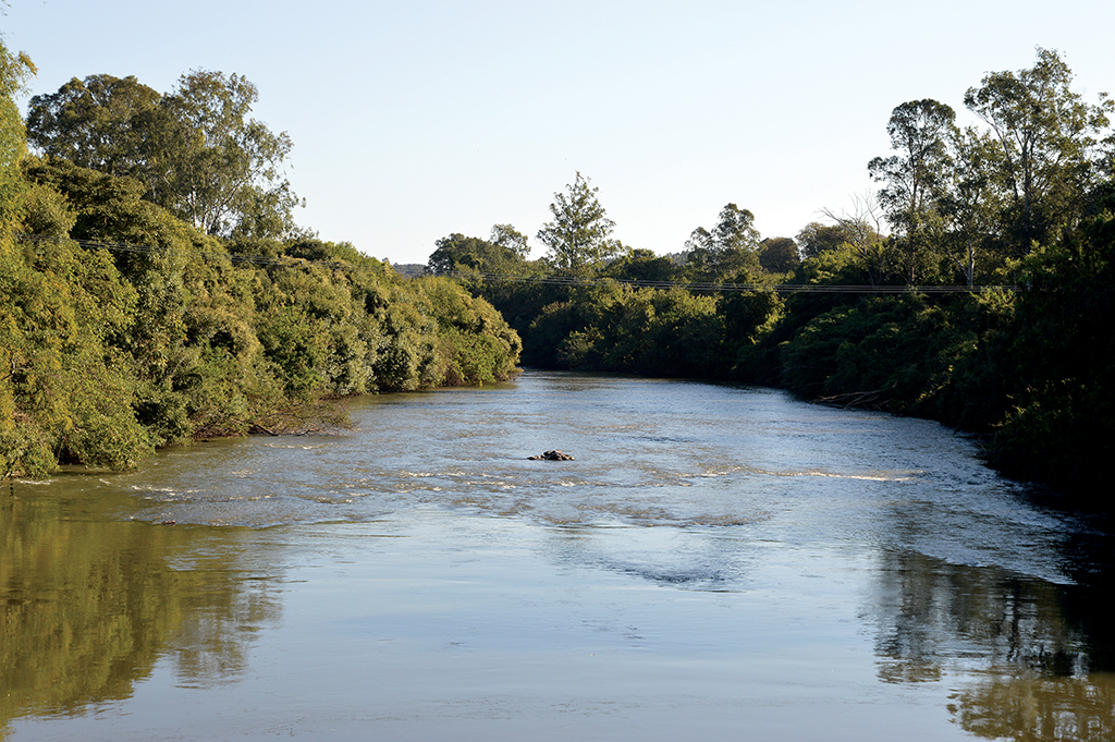 Reservatório de usina reduz vazão do Pardo em Santa Cruz e região